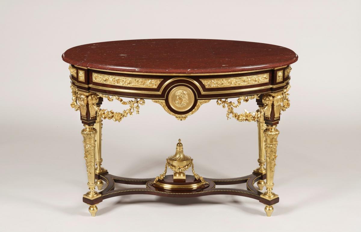 Ormolu & Marble French Centre Table
