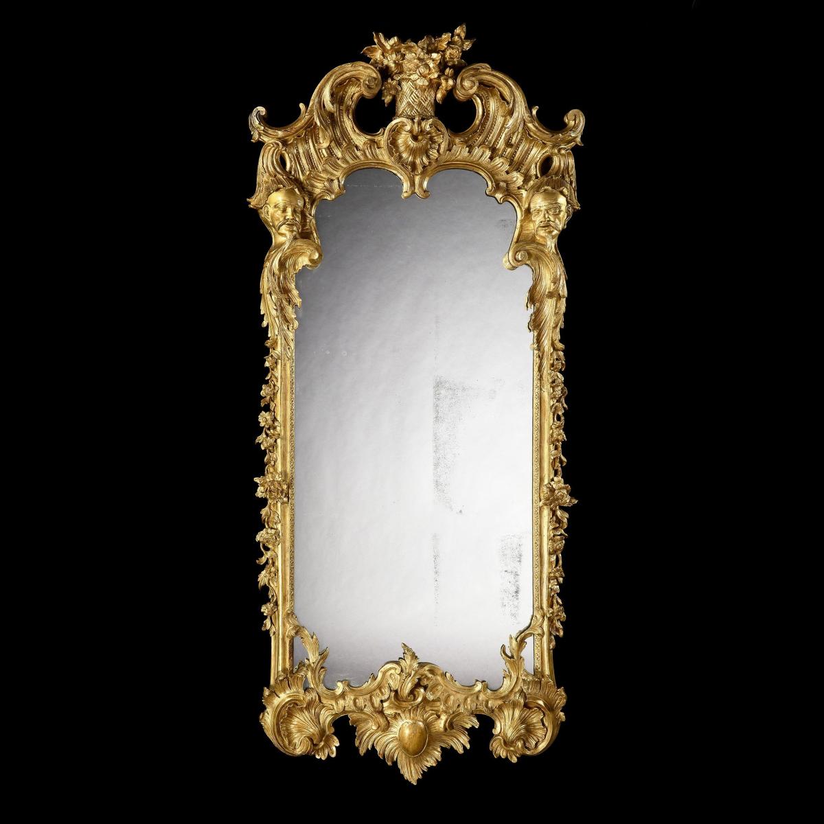 George II Style Pier Glass