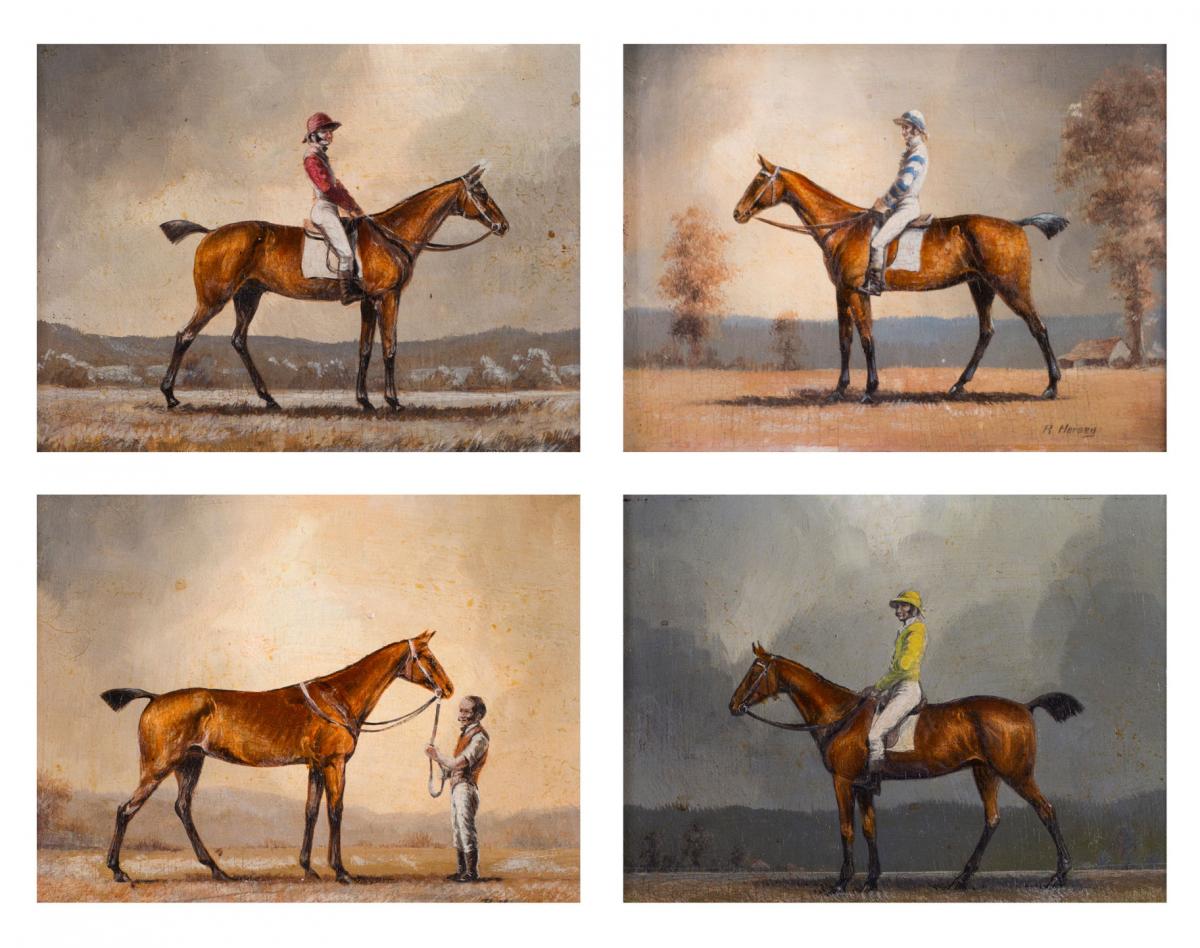 Jockeys and their mounts