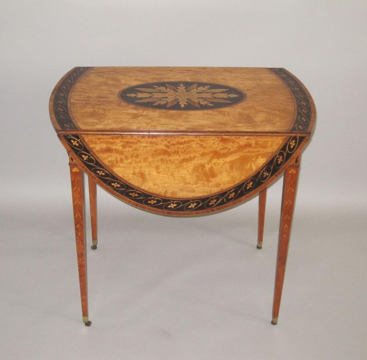 18th Century satinwood Pembroke table