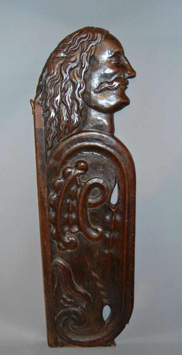 Carving of a Man, 17th century
