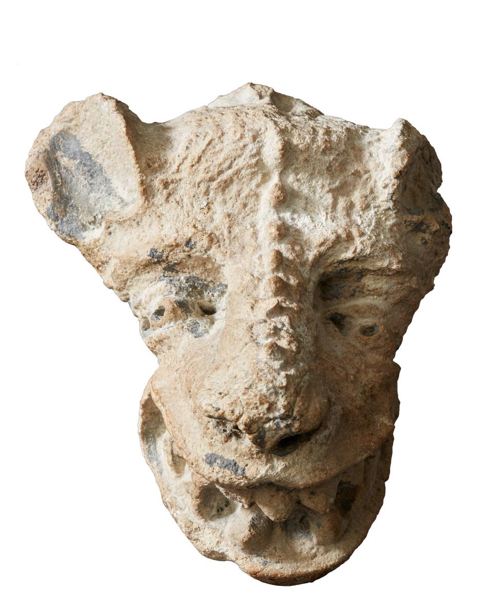 Westminster Abbey Bath Stone Dragon Head