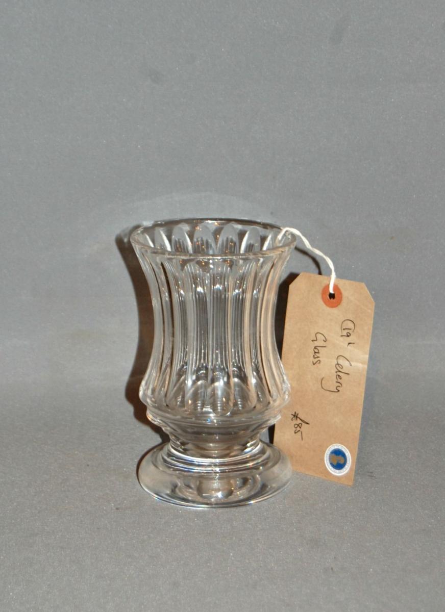 Celery Glass Early 19th Century