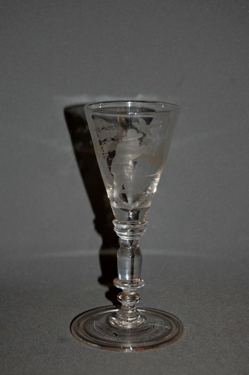 Shooting Glass, late 18th century