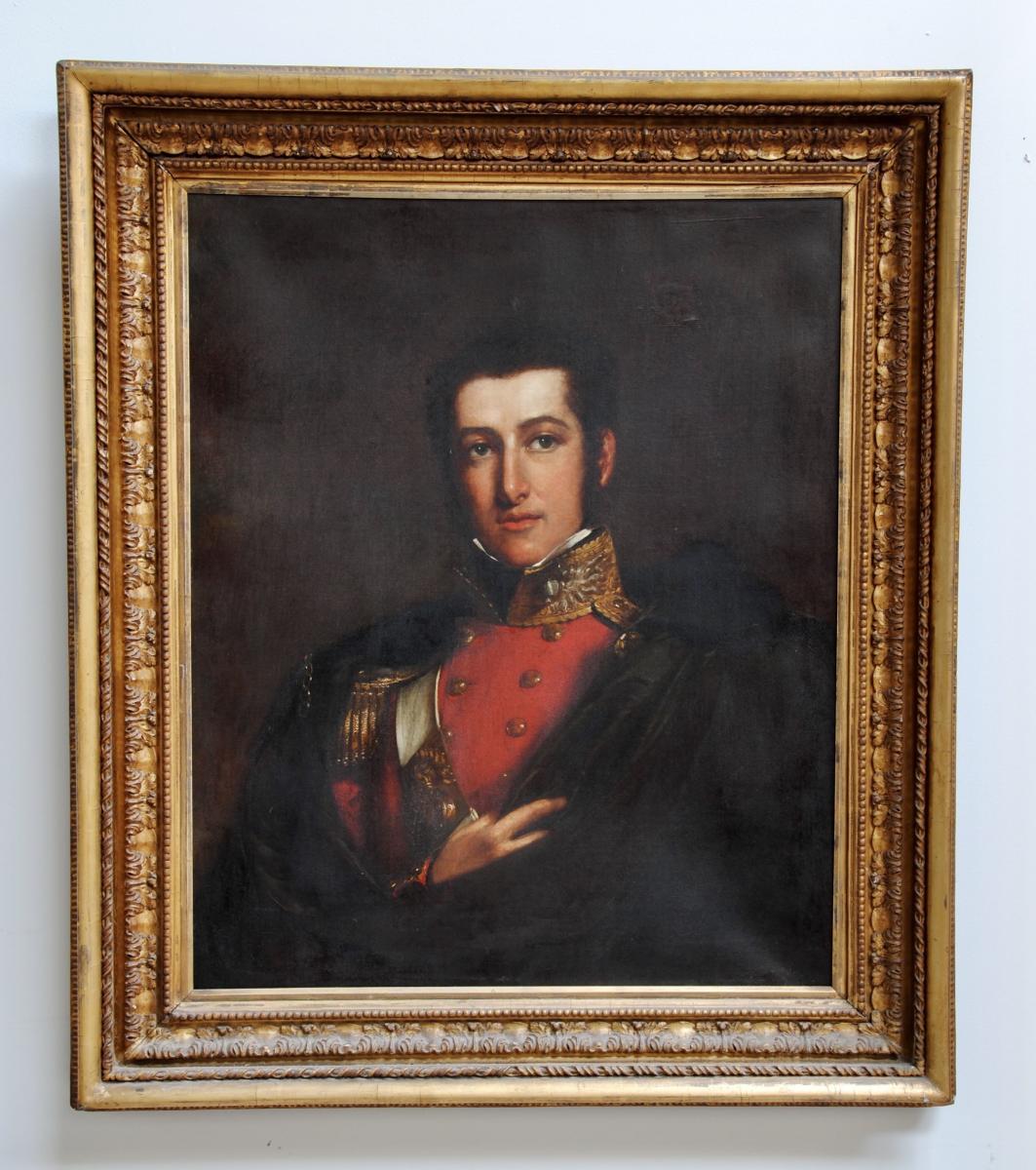 Portrait of an Officer, The Royal Fusiliers, English, Circa 1830