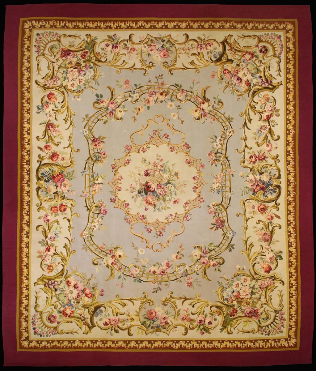 Late 19th century French Aubusson Carpet