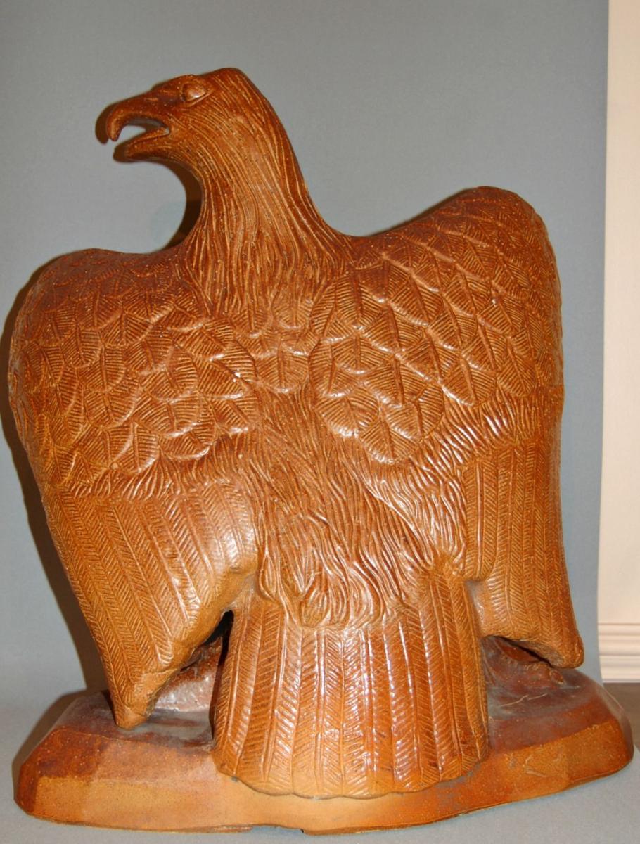 19th Century Stoneware Eagle