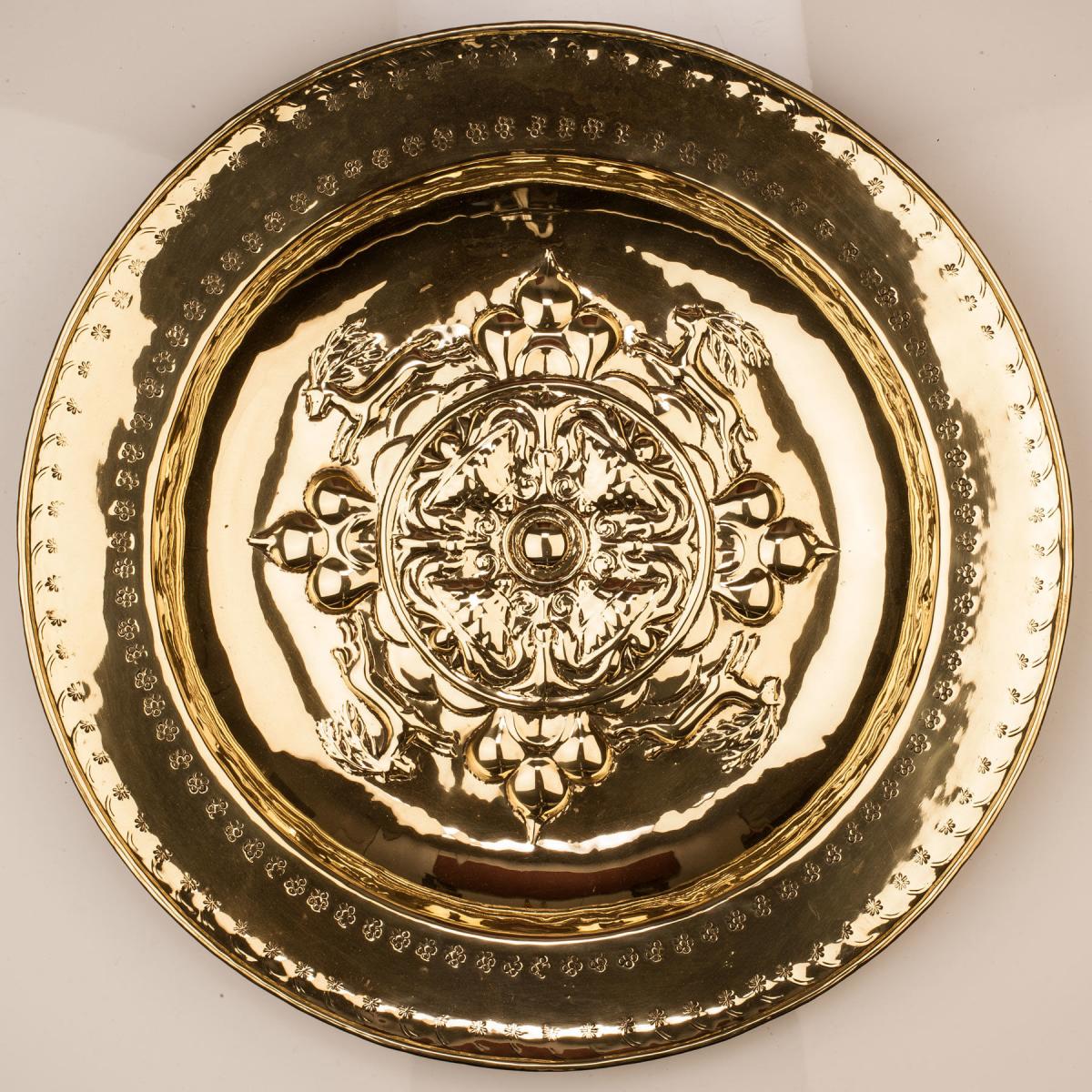 Early 16th Century Brass Dish