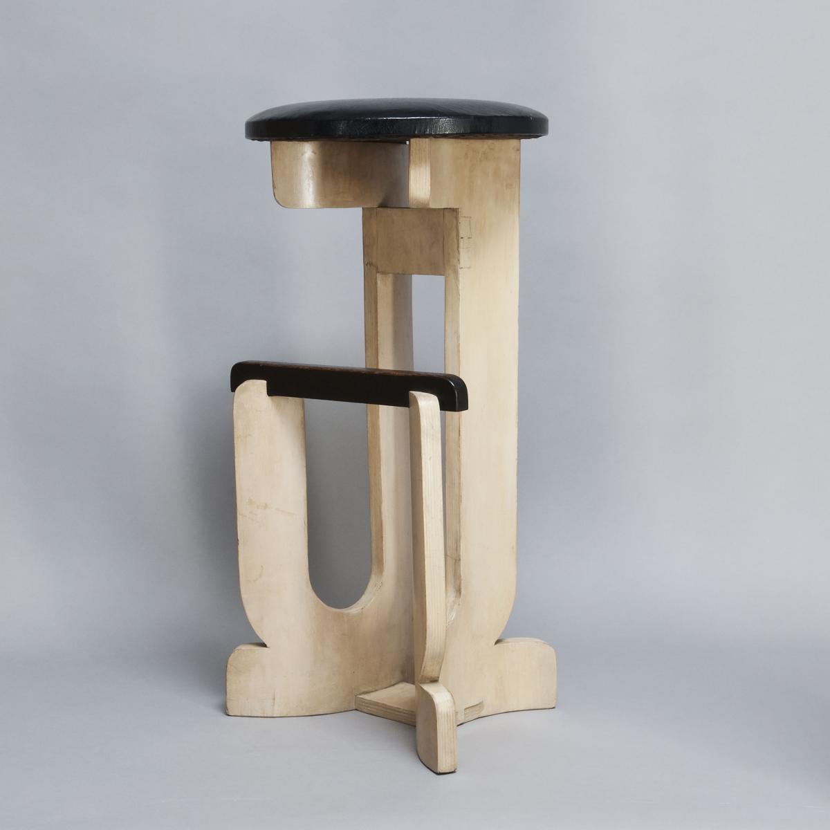 Gerald Summers Cocktail Stool - Made by Makers of Simple Furniture (1931-1940)