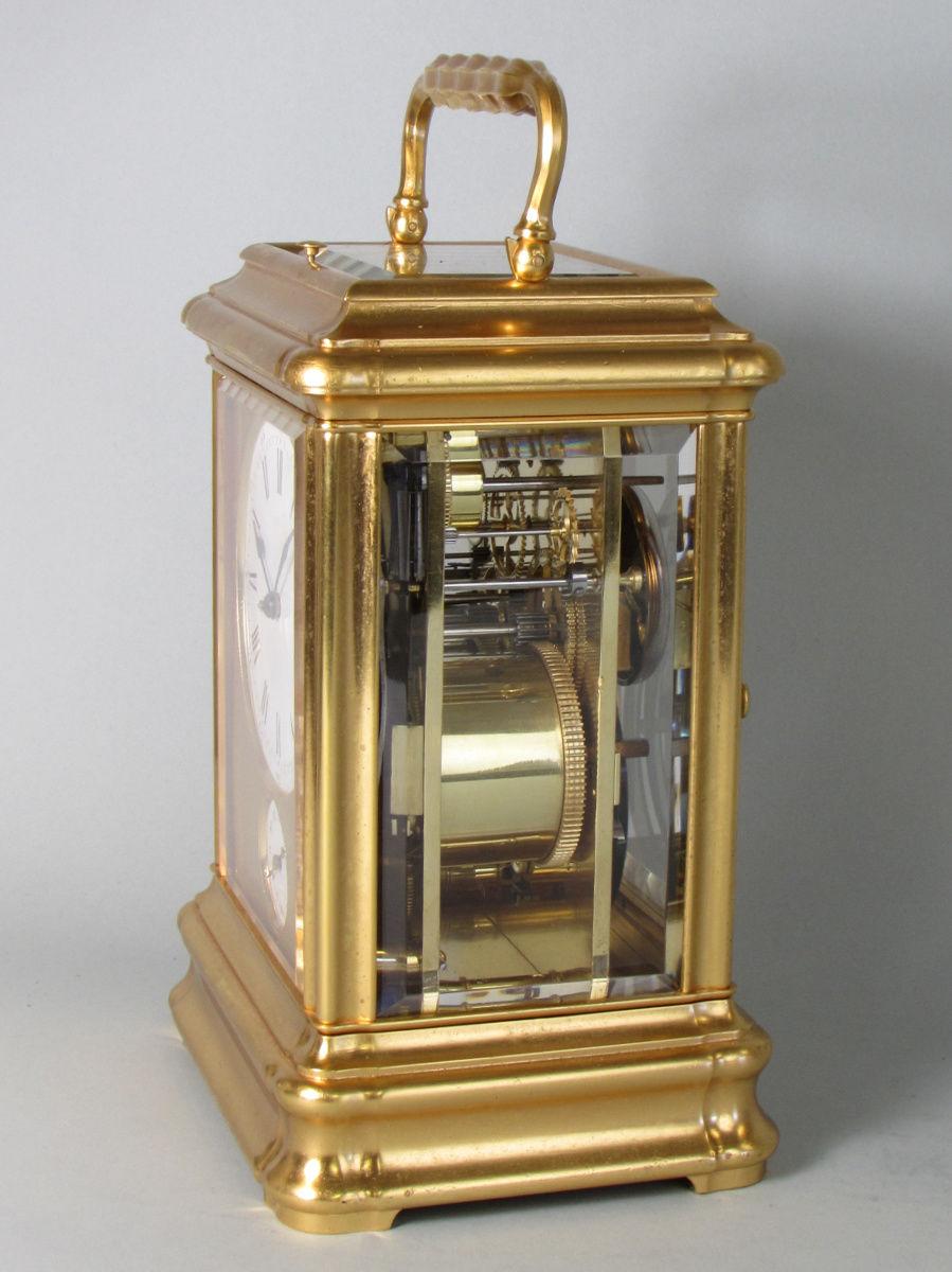 Drocourt Giant Grande-sonnerie carriage clock side 2