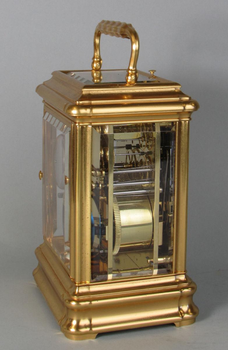 Drocourt Giant Grande-sonnerie carriage clock side 1