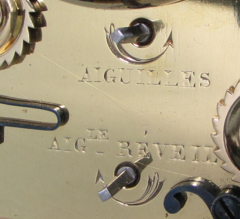 Le Roy Baveux Jacot Half-hour Sonnerie Carriage Clock arrow