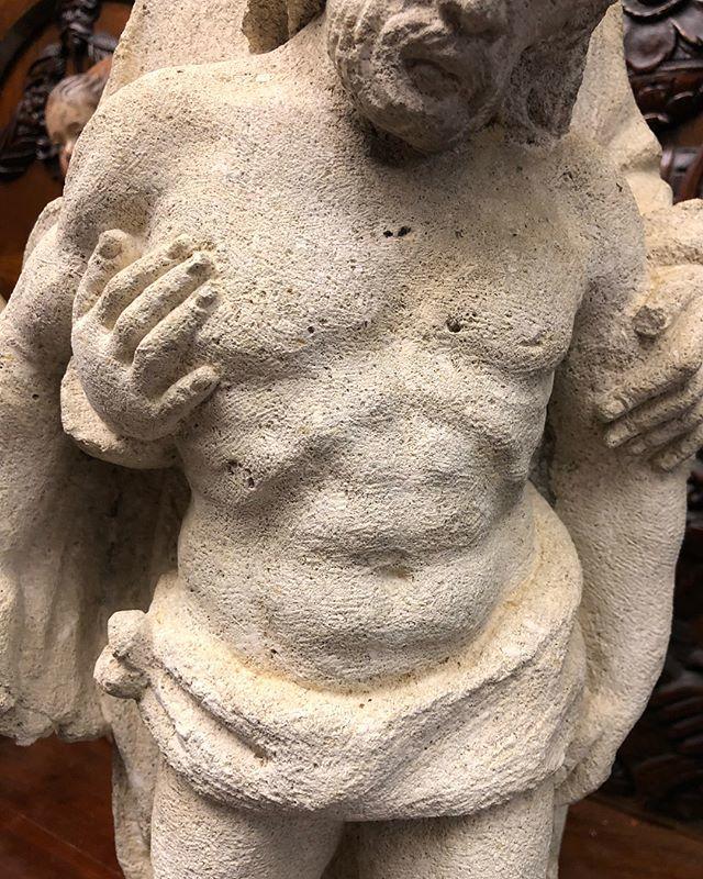 Limestone sculpture of the Pieta. French, around c.1600