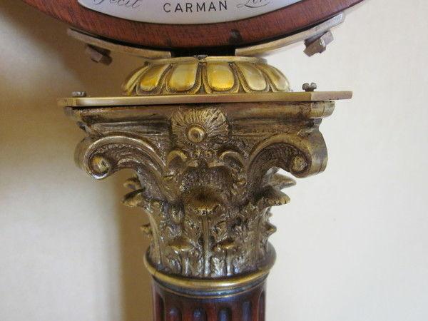 Carmen clock barometer pedestal 3
