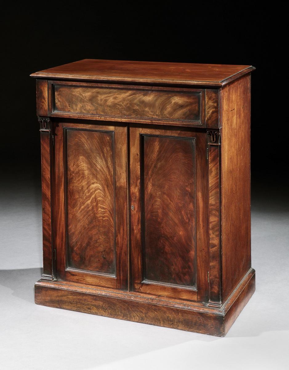  An early 19th century mahogany cabinet