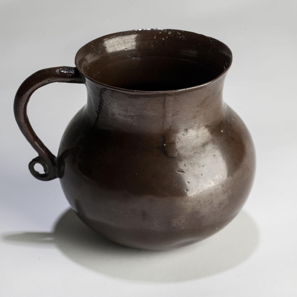 16th Century Bronze Pot Measure