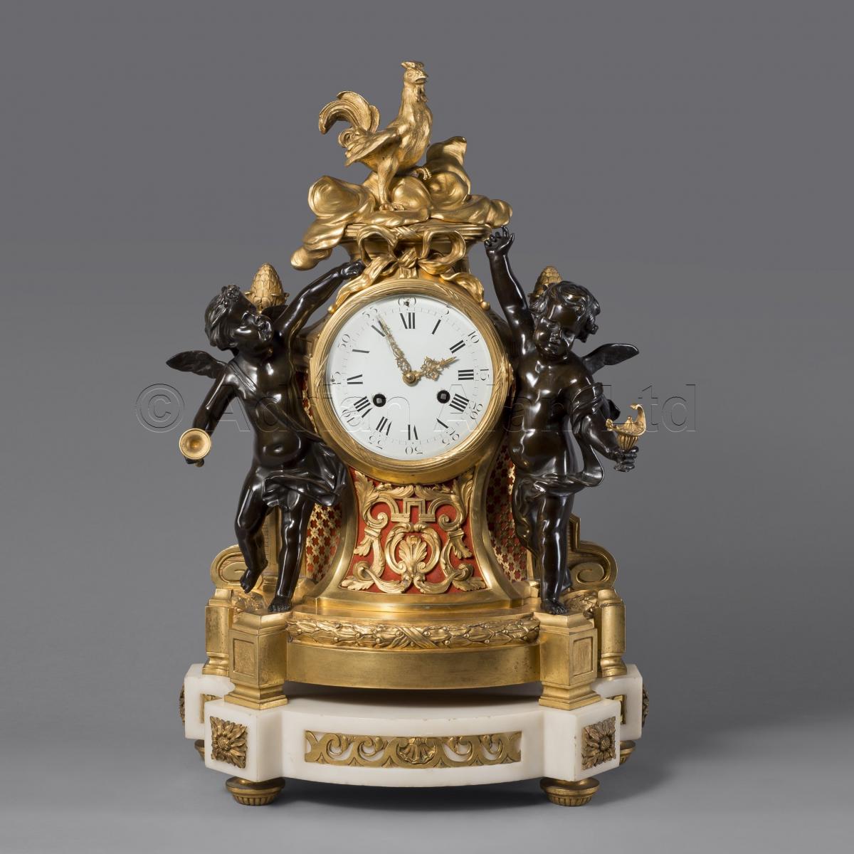 Louis XVI Style Mantel Clock ©AdrianAlanLtd