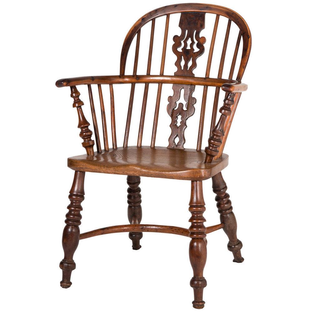 Yew Windsor Chair, circa 1800