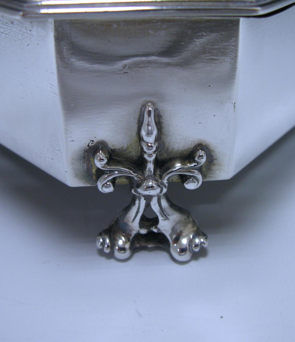 SJ Phillips  Silver Dressing Table – Jewellery Box 1917