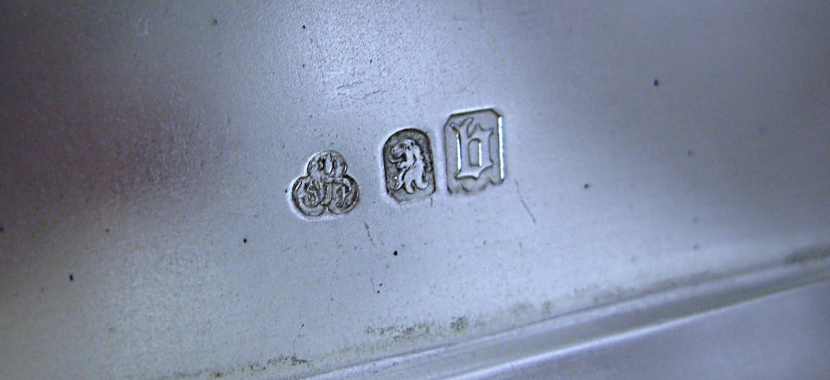 SJ Phillips Silver Dressing table jewellery box1917