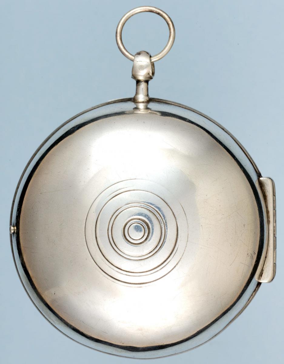 Silver Oignon with Mock Pendulum
