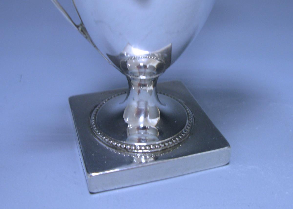 Antique Silver George III Sterling Silver Cream Jug