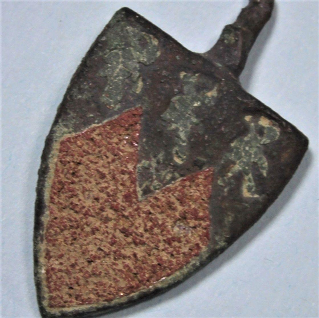 MANDEVILLE - MEDIEVAL English Horse Harness Pendant. 13th Century