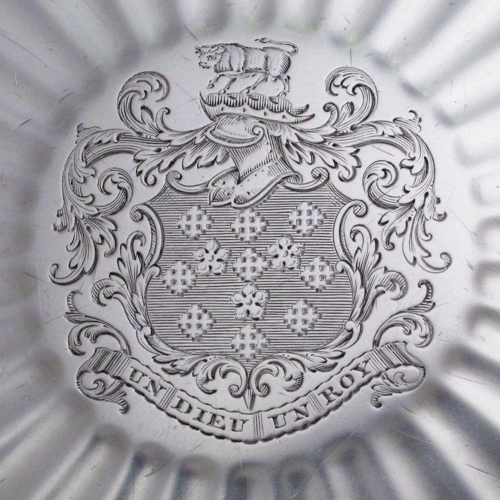 A George II Antique English Silver Dish