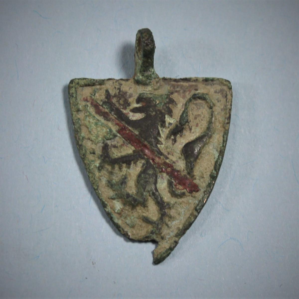 BURNELL - MEDIEVAL English Horse Harness Pendant. 13th/14th Century.