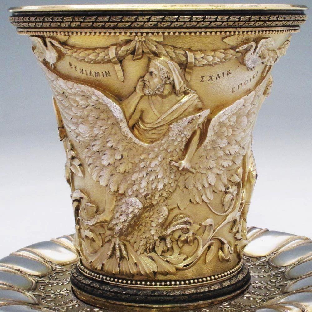 The Apotheosis Cup of Homer: A Victorian Electrotype