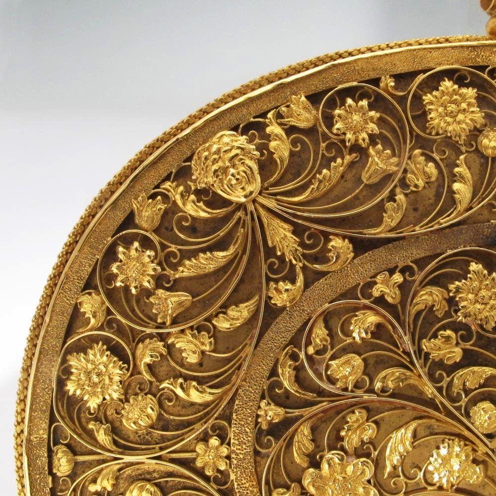 A Rare Charles II Antique Gold Mirror