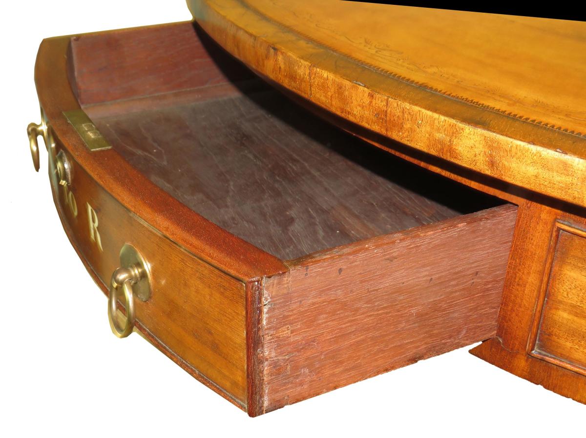 19th Century Regency Mahogany Drum Type Centre Table