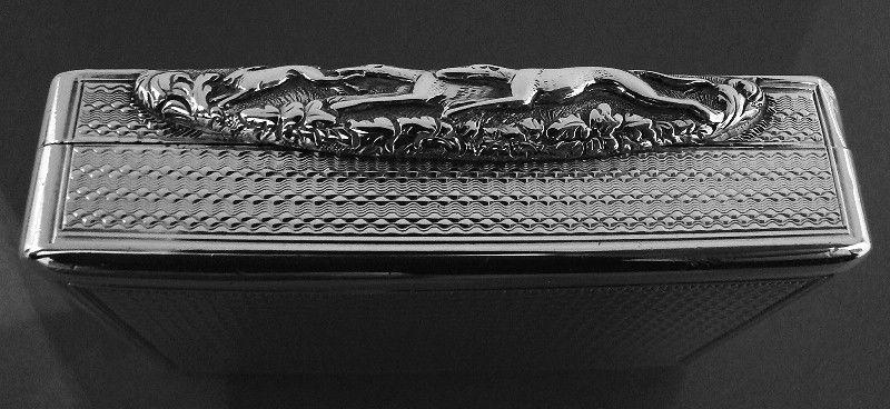 A Rare George IV Silver Snuff Box