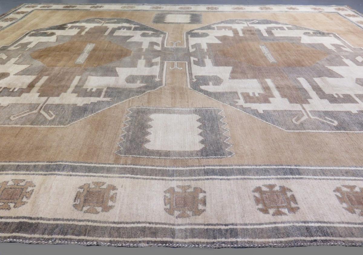 Striking Anatolian carpet, circa 1920