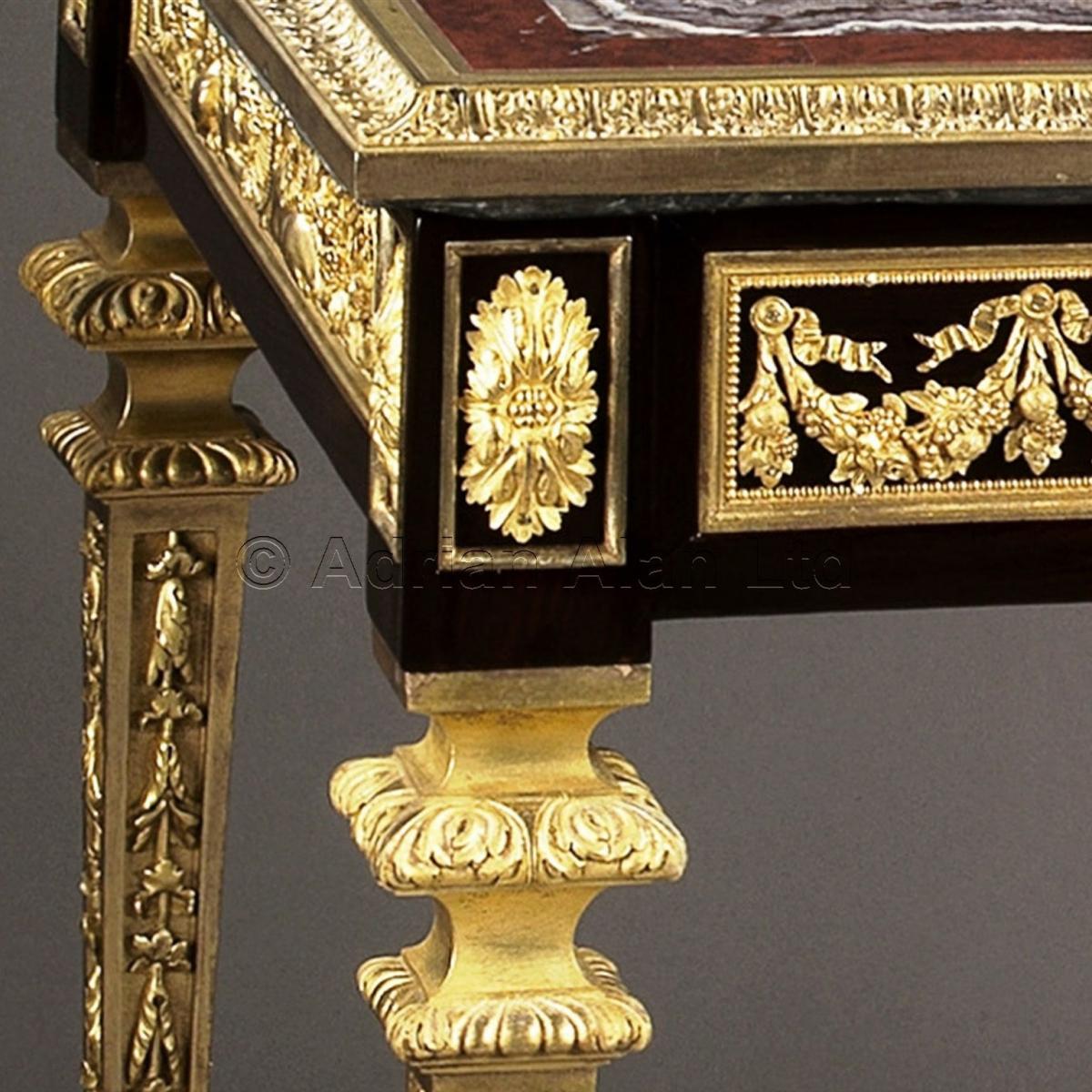 Louis XVI Style Gilt-Bronze Mounted Centre Table