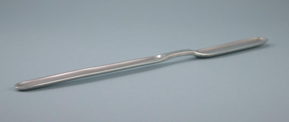 GEORGE II Sterling Silver Marrow Scoop by John Langlands. Newcastle circa 1758.