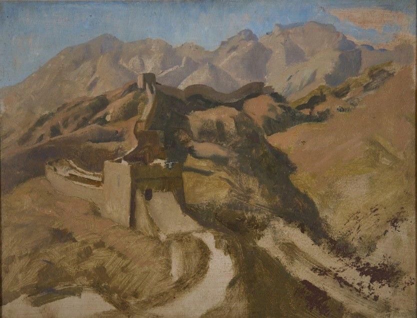 The Great Wall of China - Sir Gerald Festus Kelly, P.R.A. (British 1879-1972) 