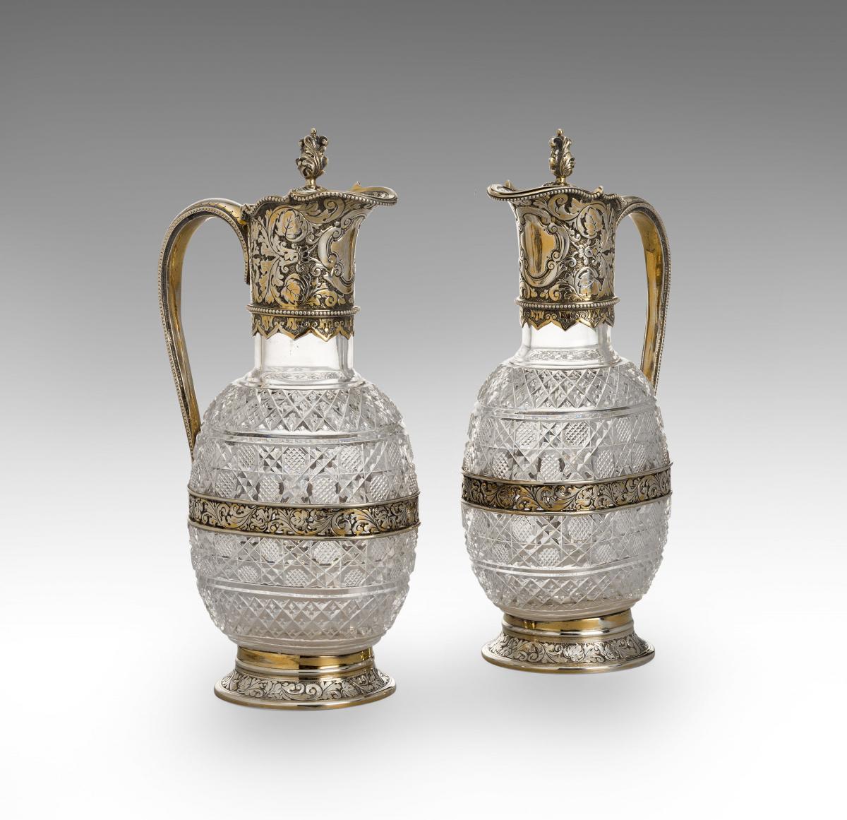 A Pair of Victorian Spirit Decanters