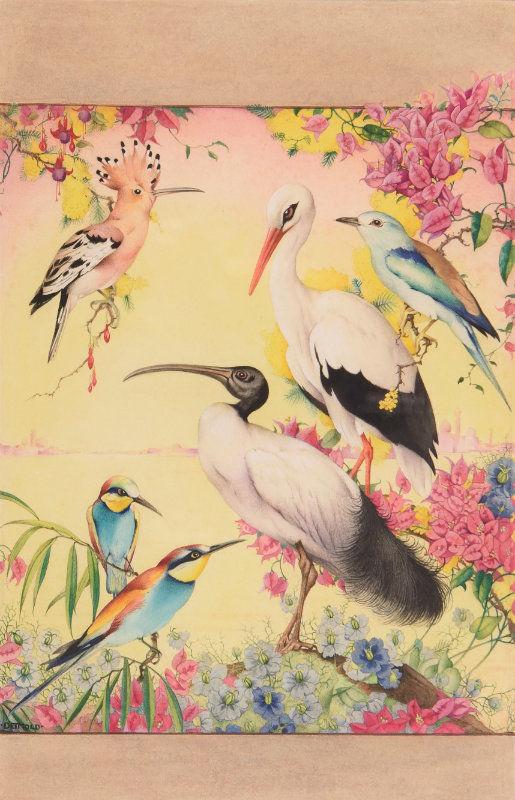 Birds, Edward Julius Detmold (British 1887-1957)