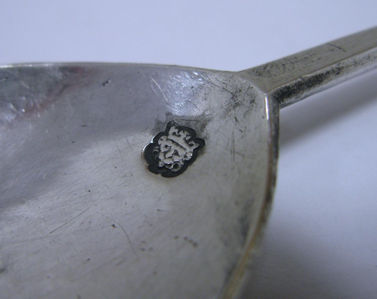 A James I Sterling Silver Seal Top Spoon