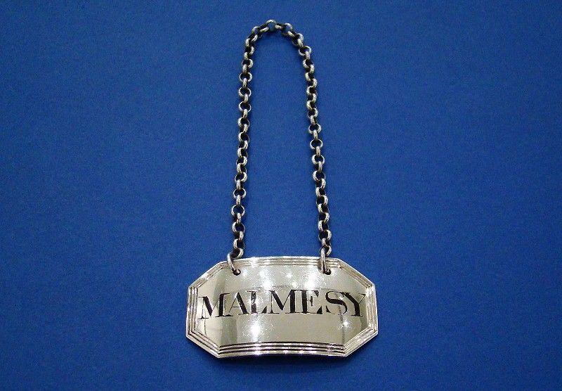 George III Silver 'Malmesy' Label