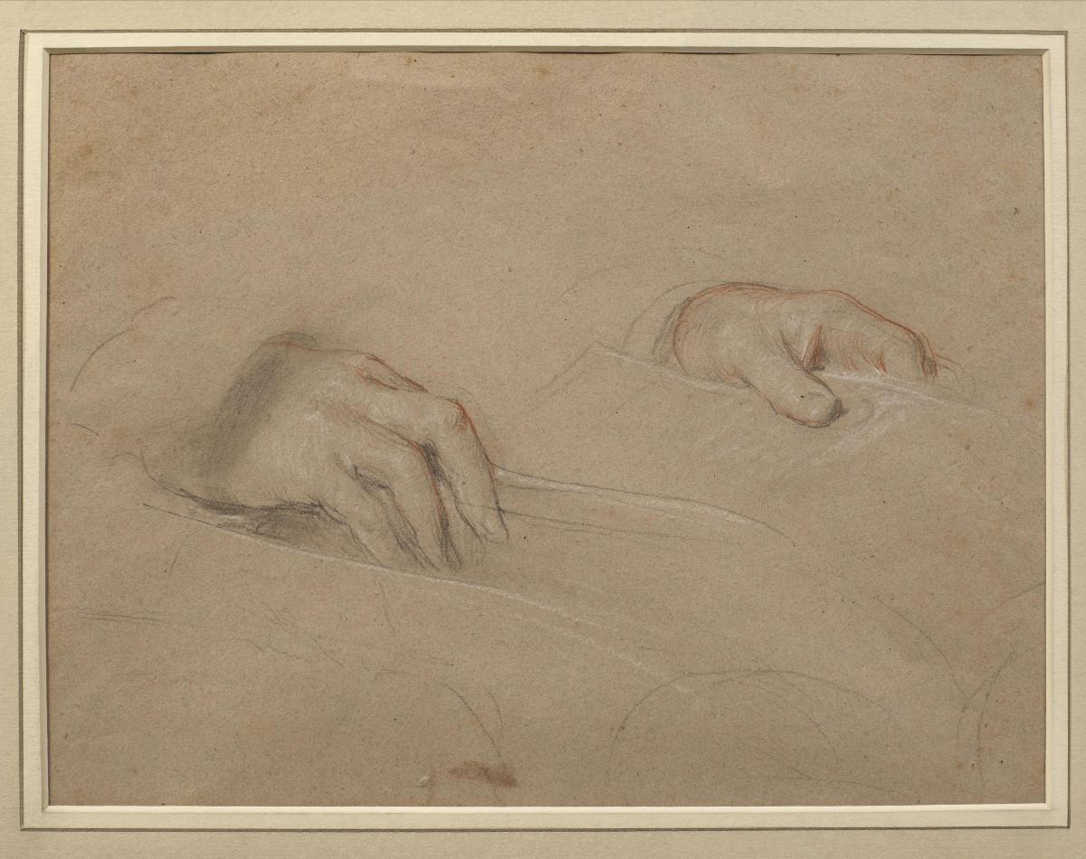 Sir David Wilkie R.A. (Scottish 1785-1841) Study of Hands