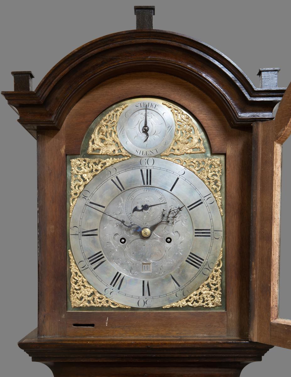 George III Oak cased Longcase clock