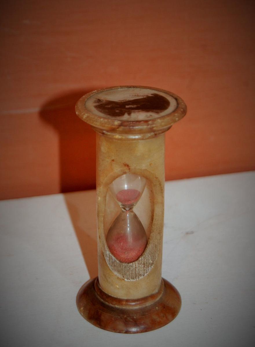 Late 19th Century Horn Sand Timer