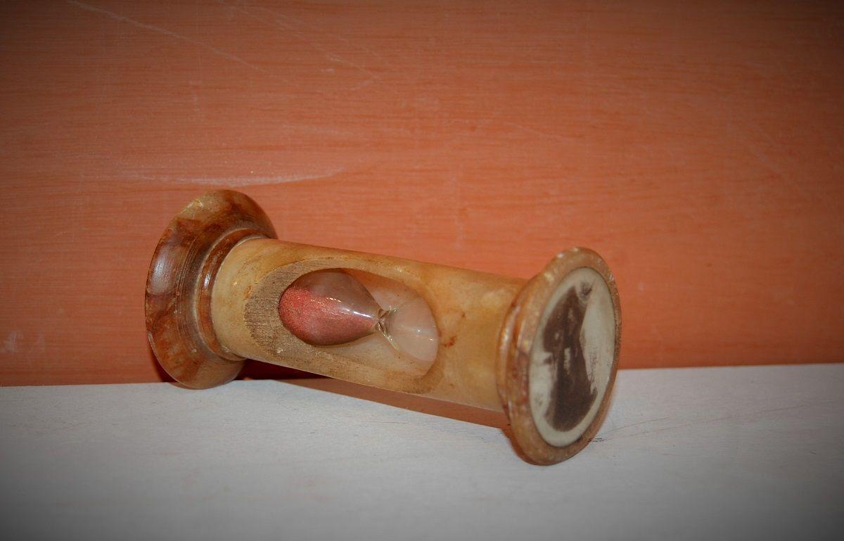 Late 19th Century Horn Sand Timer