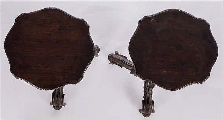 A pair of antiquarian, Italian, Rococo inspired torcheres