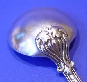 William IV Silver 'Victoria' Pattern Tea Caddy Spoon