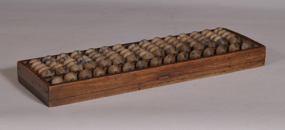 S/3648 Antique 19th Century Japanese Abacus