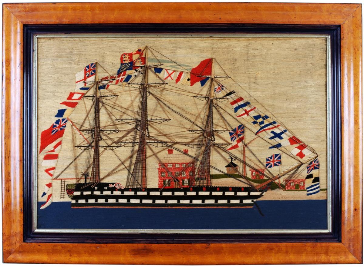 19th Century Sailor's Woolwork