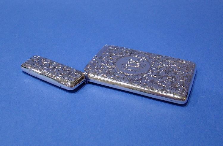 Victorian Silver Card Case